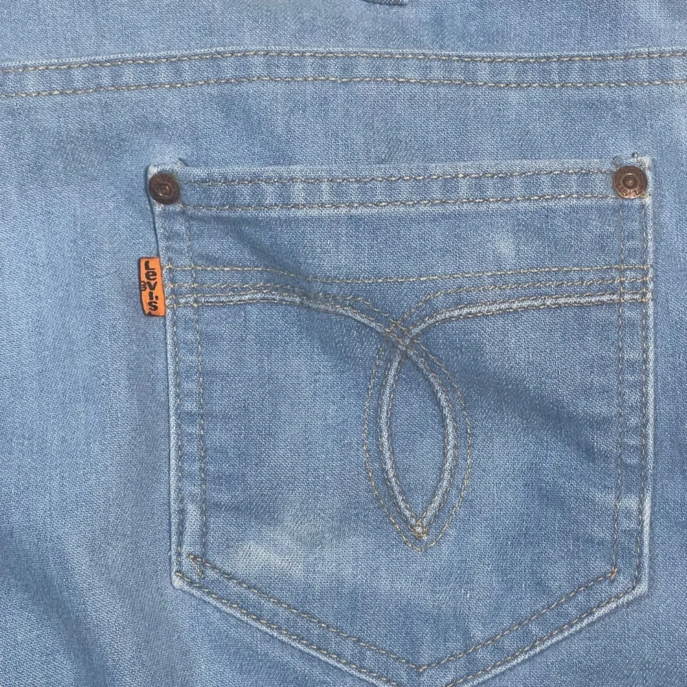 W38 L29 Vintage Levi's Orange Tag Light Blue Denim Jeans Made‎ USA